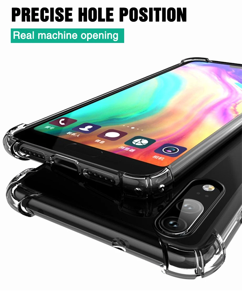 Мягкий ТПУ противоударный чехол для huawei P20 Lite P20 Pro P30 Mate20 Lite Mate30 Pro Чехол на Honor 20 V20 защитная задняя крышка для телефона