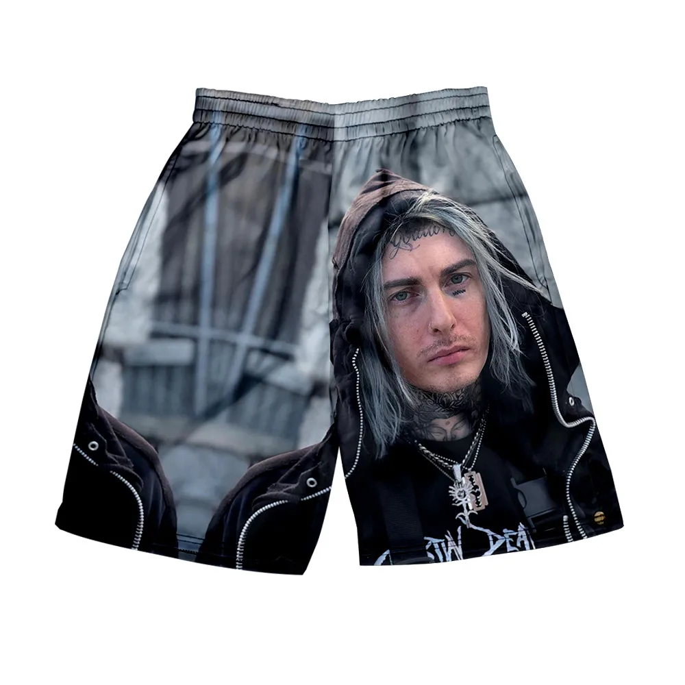 

3D Printing Ghostemane Beach Shorts Shorts New Quick-drying Beach Casual Shorts Hip-hop Shorts Beach Clothes Swimshorts Men