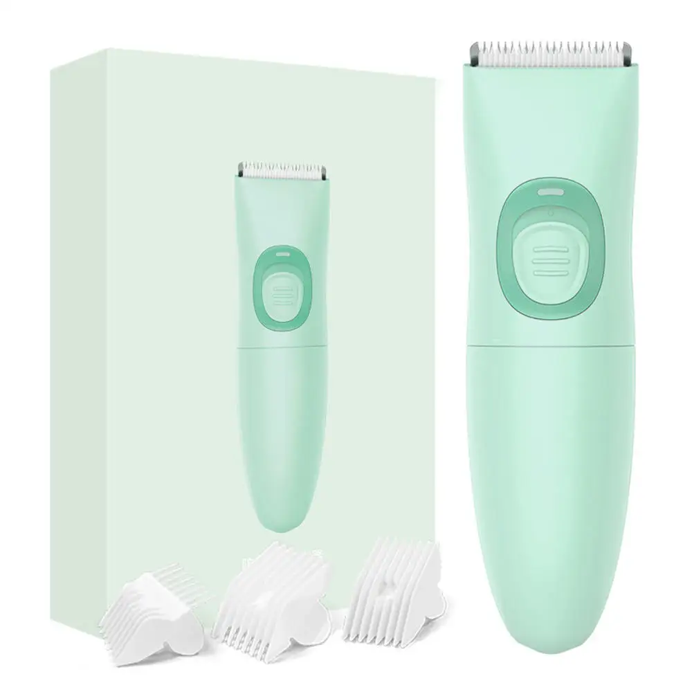 

Hot Sale Baby Hair Trimmer Hair Clipper Baby Hair Care Cutting Remover Rechargeable Quiet Kids Infant Women Pet Hair Shaver