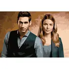 Картина по номерам Люцифер - Люцифер и Хлоя, 30 х 40 см