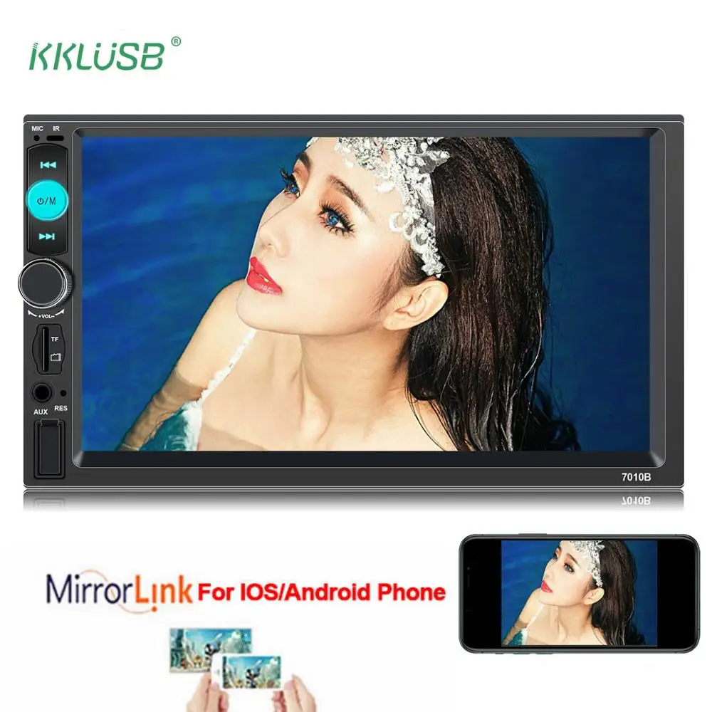 2 din автомагнитола 7 &quotHD Авторадио мультимедийный плеер 2DIN сенсорный экран Авто