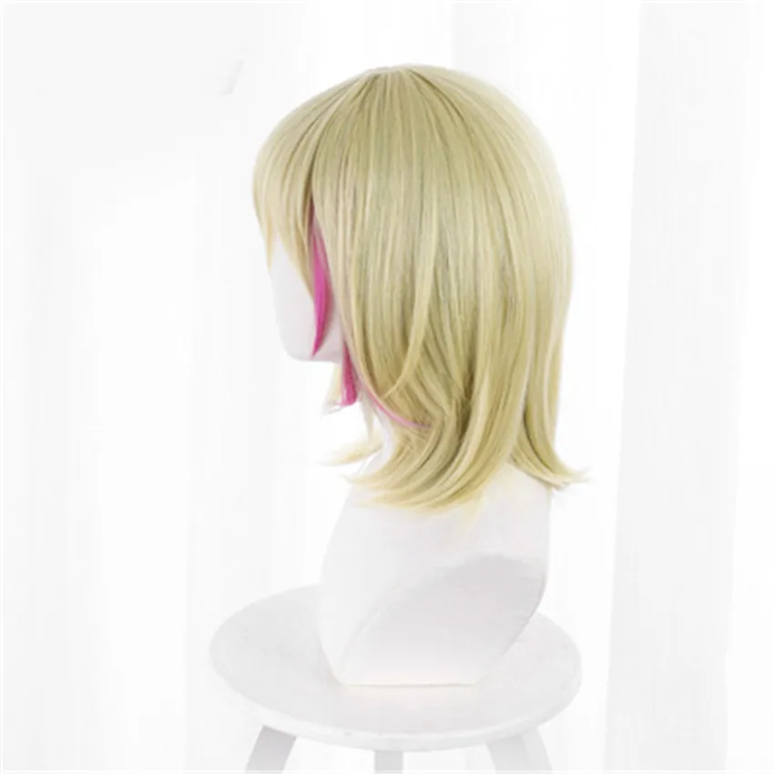 Парик для косплея Kawai Rika ожерелье с волшебным яйцом аксессуар костюма Хэллоуина