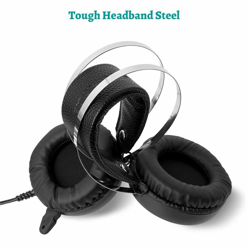 Игровой гарнитуры геймера 7 1 Surround Sound USB 3 5 мм Проводная RGB светильник Игровые