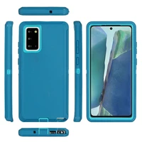samsung s8 s9 s10 note10 s20 plus no note9 note20 ultra heavy duty armor back clip robot phone case pctpu frontback shockproof
