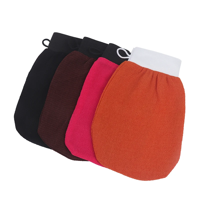 

1 Stuk Dubbelzijdig Hammam Scrub Mitt Magie Scrubhandschoen Scrubben Tan Verwijdering Mitt Exfoliating Glove