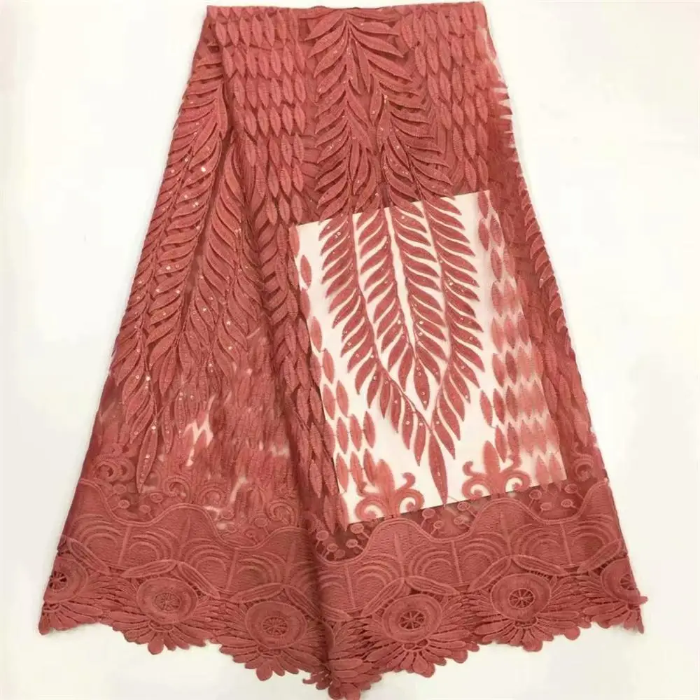

African Sequins Tulle Lace Fabric 2020 High Quality White French Net Lace Fabric with Sequins, African Guipure Lace For Sewging