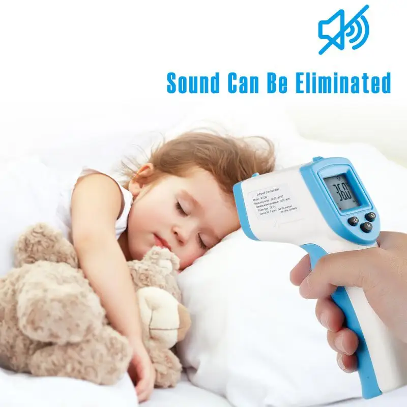 Термометр для взрослых Бесконтактный цифровой инфракрасный термометр с ЖК