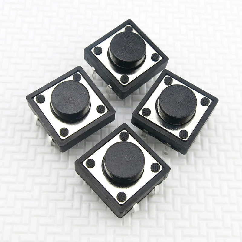 Tact switch (черный) Jog Electronic production Keyboard accessories 10|Детали и аксессуары| |
