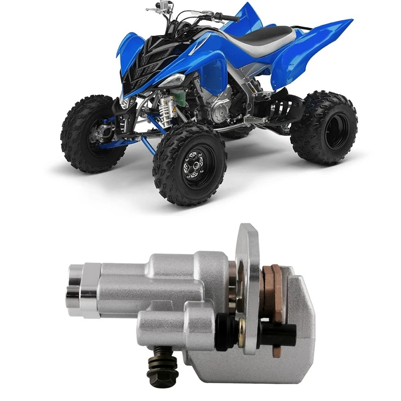 Задний тормозной суппорт для 2006 2012 Yamaha ATV Raptor 700 700R с колодками аксессуары|Главные