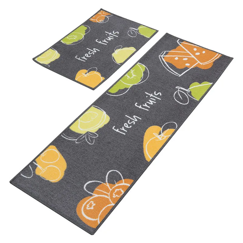 2 шт./компл. длинный Противоскользящий набор кухонных ковриков Резиновая