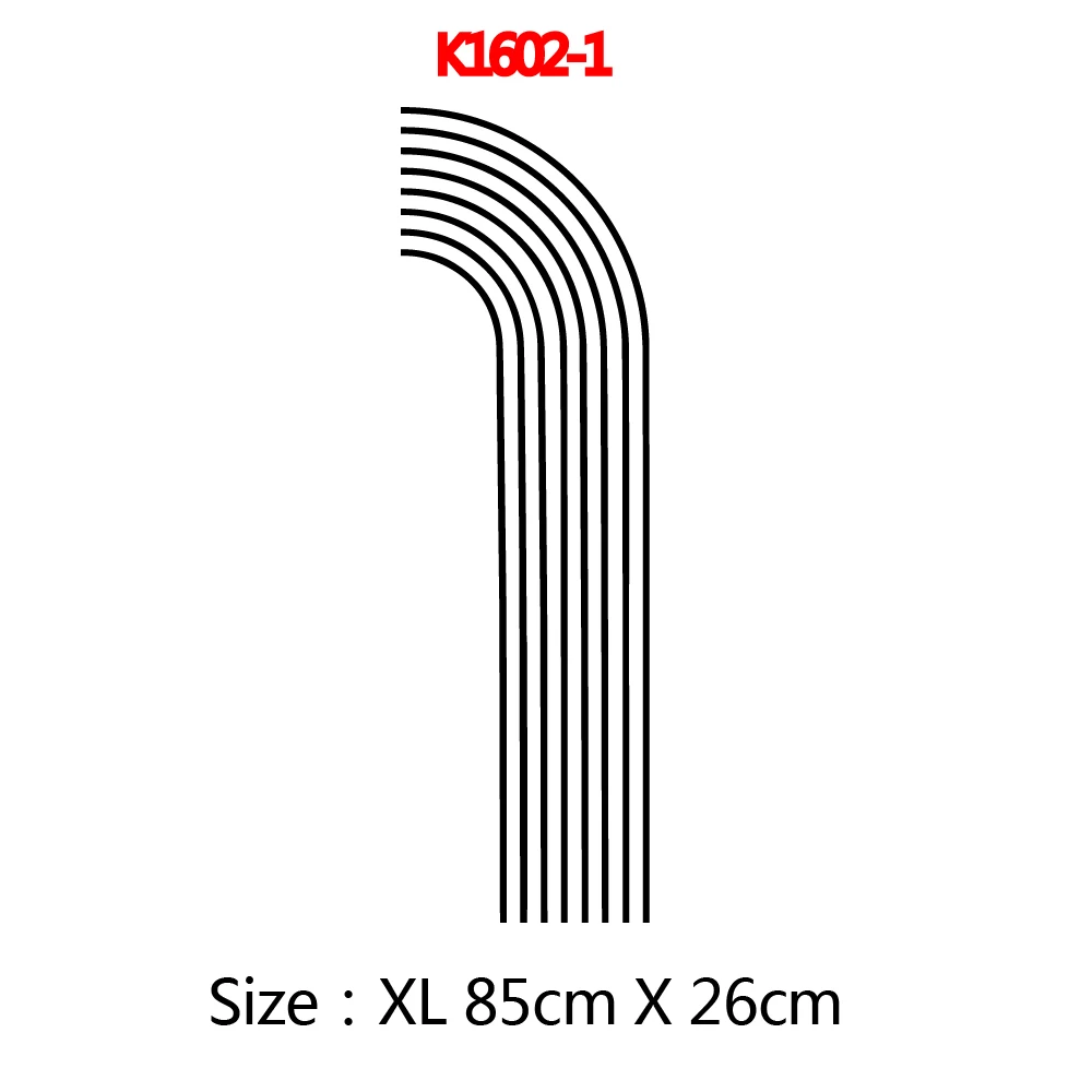 Настенная Наклейка с полуаркой-абстрактный Настенный декор внутреннее