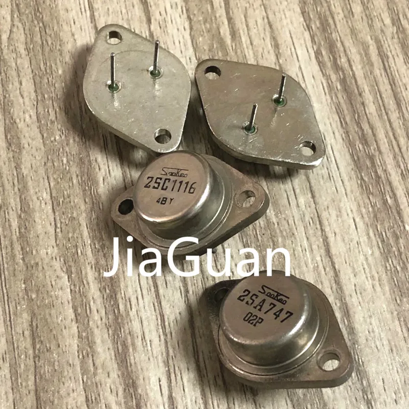 Par de Segunda Sanken Para-3 Original Desmontagem Máquina Amplificador Potência Transistores A747 C1116 1 Mão 2sa747 2sc1116