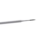 1 шт. двухсторонняя пилка для педикюра, атласный подъемник для вросших ногтей, Черный пилочка для онихомикоза, прибор для паронихии и подиарии