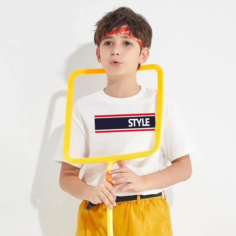 

Летние комплекты MVUPP для мальчиков и девочек, белая и черная полосатая летняя одежда для отпуска, модные топы, маленькие футболки