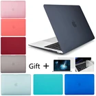 Чехол для ноутбука 2021, Новый Macbook Pro 14,2 M1 Chip A2442 Air 13,3 A2338 A2337 A1466, матовый чехол, аксессуары для MacBook Air 11 12