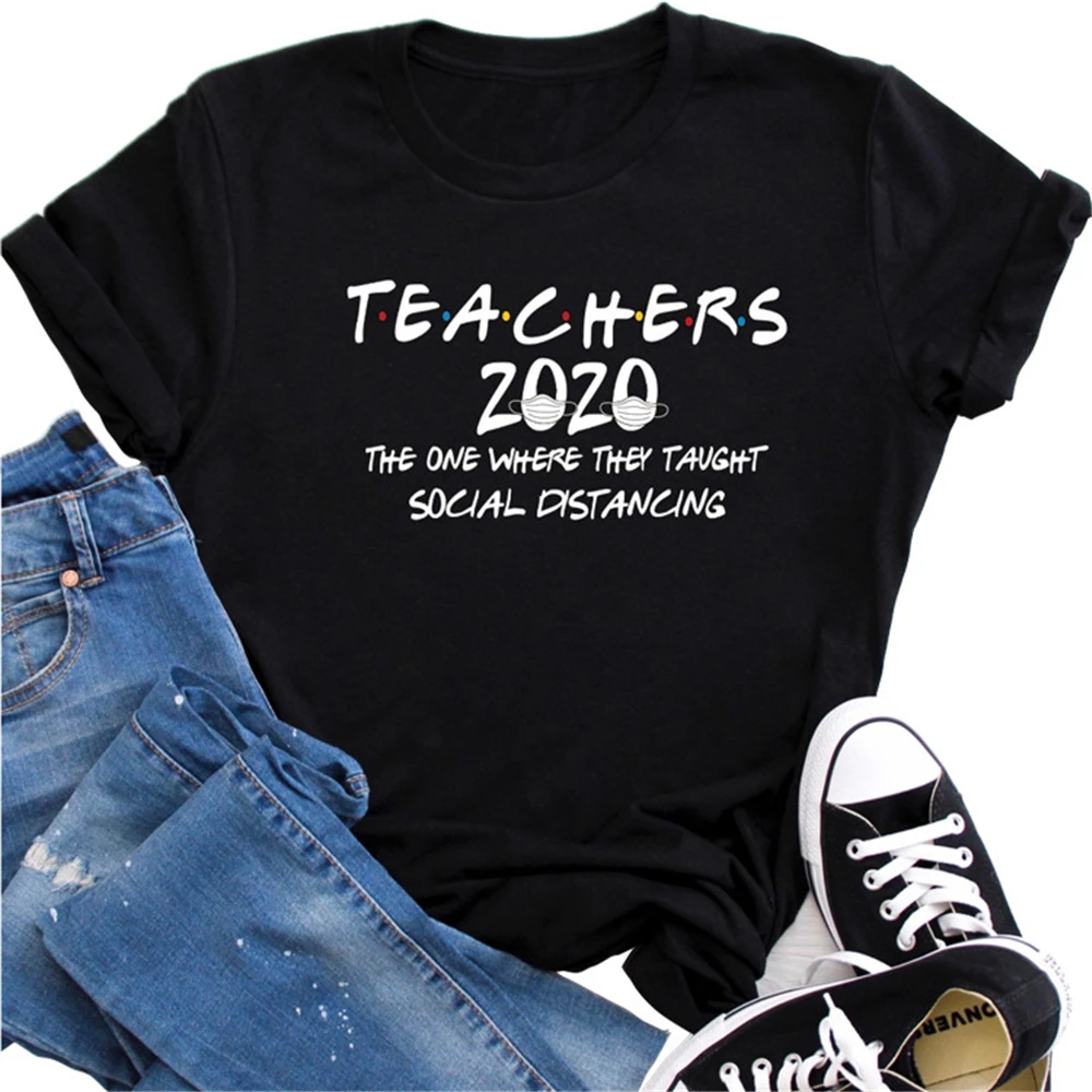 Учителя 2020 один где они научили женская футболка с надписью рисунком семьи