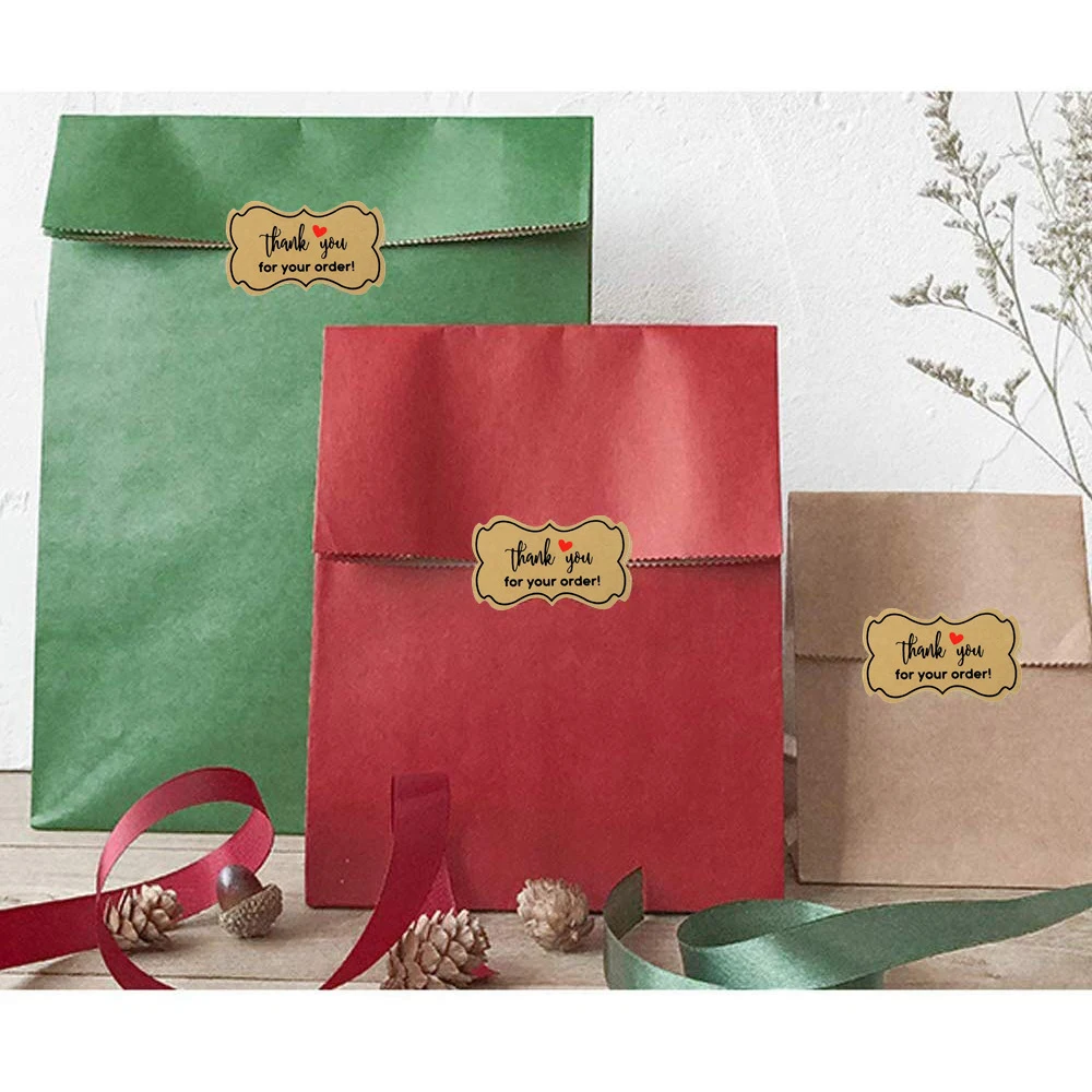 250 шт крафт-бумаги наклейки специально для вас печать этикеток DIY подарочная