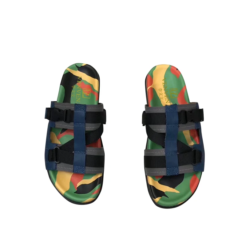 

Итальянские модные удобные светильник кие индивидуализированные мужские тапочки vvl2021, камуфляжные шнурки на подошве, с футляром для пыли