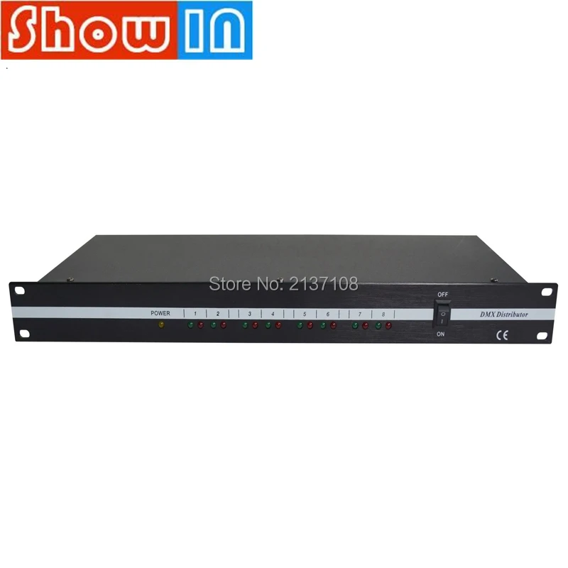 DMX512 1990 Стандартный распределитель сигнала 8dxbu усилитель разделитель