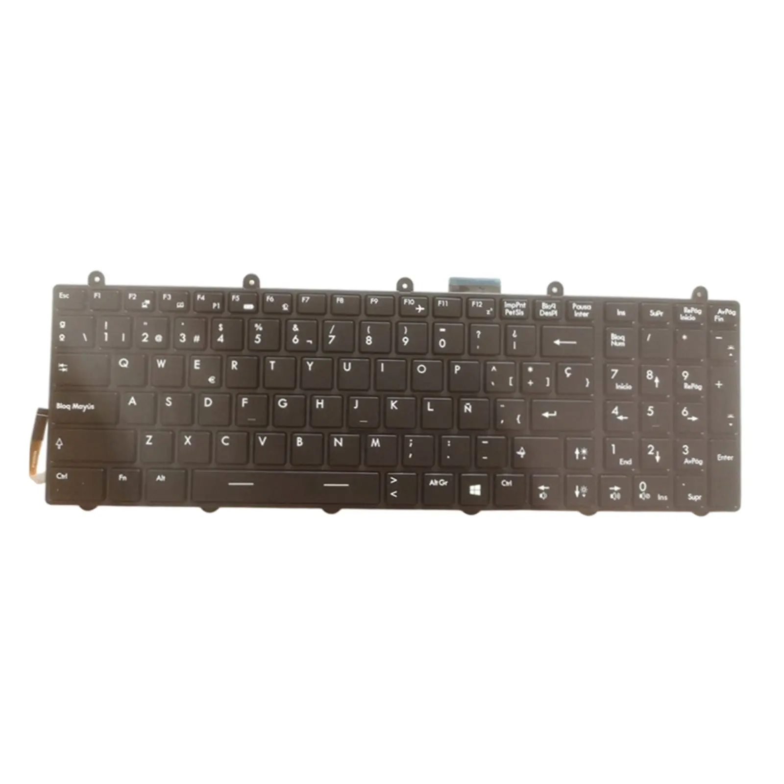 

Сменная клавиатура с испанской раскладкой для ноутбука MSI GP60 GP70 CX61 CX70 GE70 GE60 GT60 GT70, 7 цветов, с подсветкой