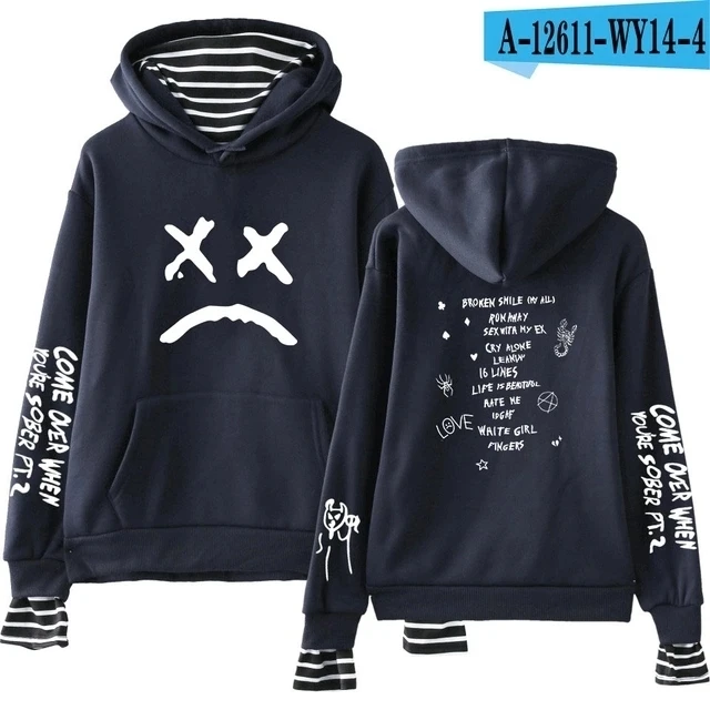 Новинка; Lil Peep Hoodie; Hellboy Lil. peep; для мужчин и женщин; пуловер с капюшоном для мужчин и женщин; Sudaderas Cry; детские толстовки с капюшоном; толстовка с надписью Love