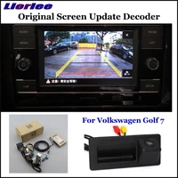 hd reverse parking camera for vw golf 7 rear view backup cam decoder accessories alarm system