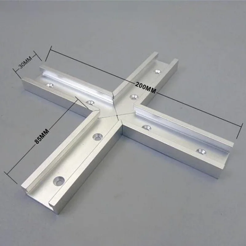 

Durable Woodworking DIY Tools Miter Track Stop For T-Slot T-Tracks Manual 30