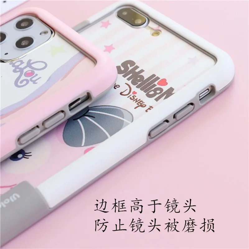 Для iPhone11pro max 8 7Plus противоударный бампер+ Duffy пленка для экрана из закаленного стекла для iPhone Xsmax xr 7 8 plus 6S 11 ремешок