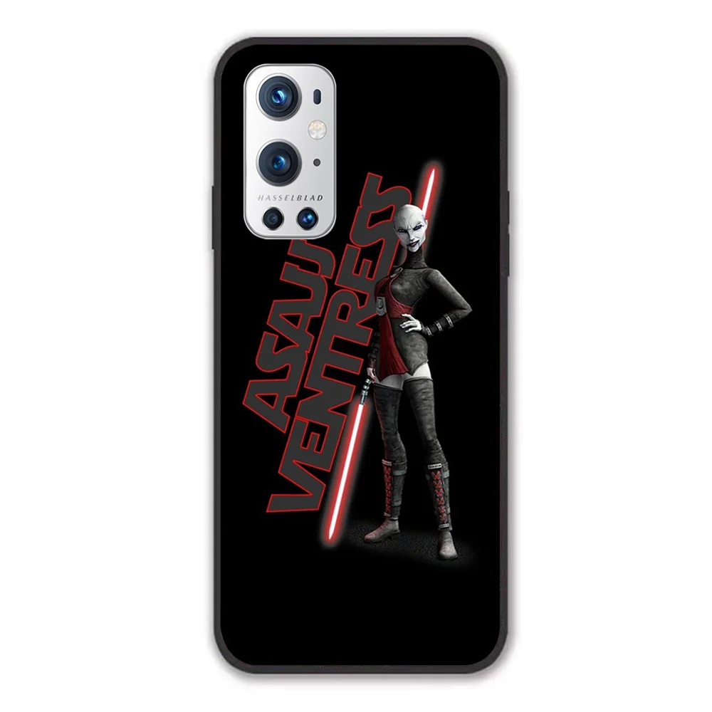 

For OnePlus Asajj Ventress Soft TPU Border OnePlus 7 7T 7Pro 8 8T 8Pro 9 9Pro Case