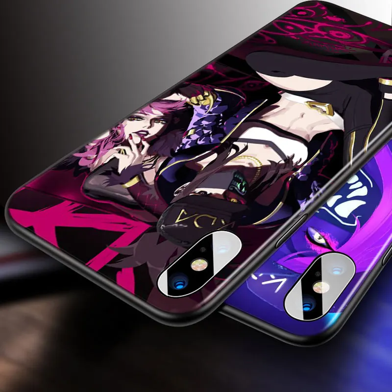 

Rap street game Akalis For Apple iPhone 12 11 Pro Max mini XS Max XR X 8 7 6 6S Plus 5S SE 2020 Soft Black Phone Case