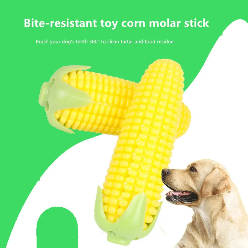 

Модные кукурузные моляры, игрушка для домашних животных из термопластичной резины, экологически безопасная обучающая игрушка для собак, то...