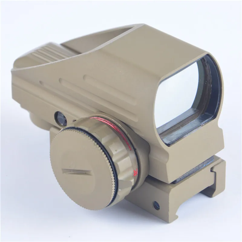 Тактический голографический прицел с 4 точками зеленый и красный лазерным