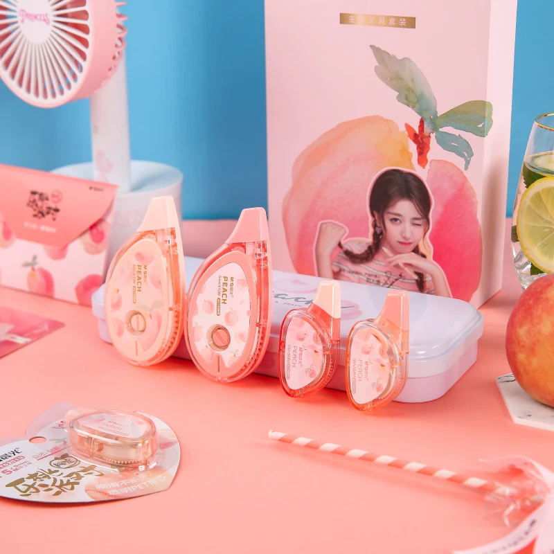 48 м милая &quotSweet Peach Limited&quot Корректирующая лента M &amp G Kawaii Белая клейкая школьные