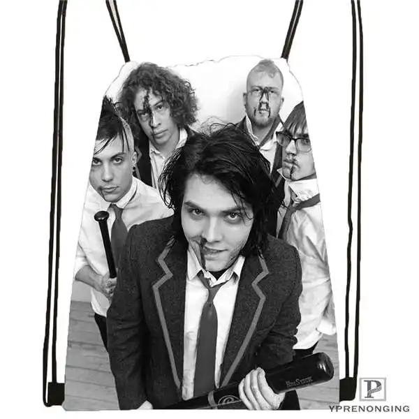 Пользовательский its_my_chemical_romance походная сумка на шнурке милый рюкзак для детей