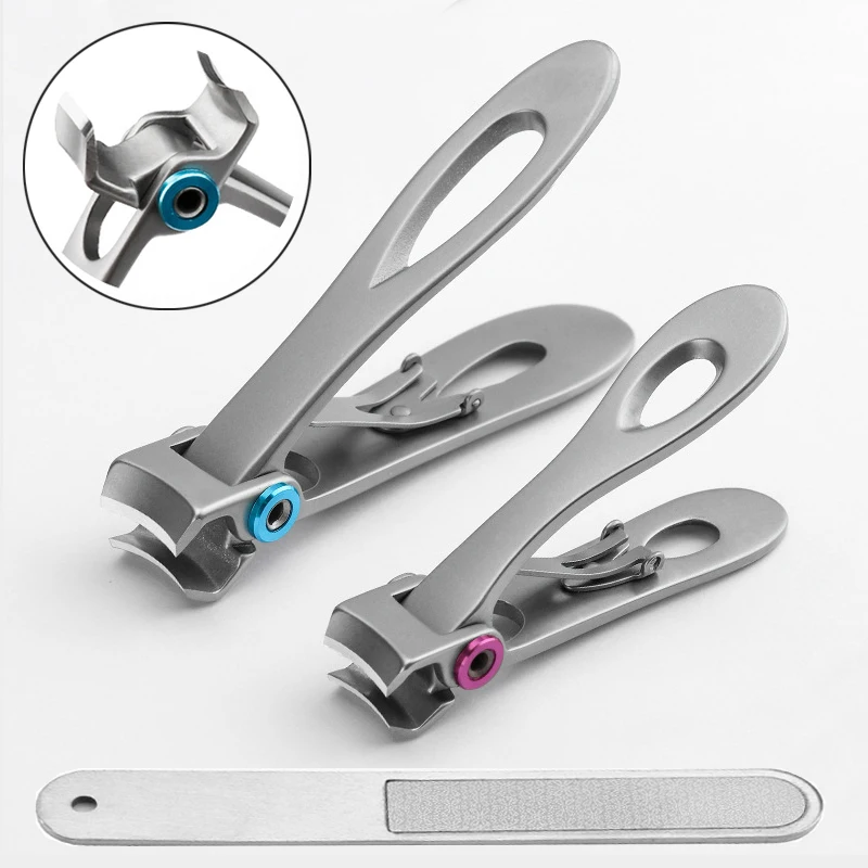 

Nail Clippers Stainless Steel Wide Jaw Opening Manicure Fingernail Cutter Thick Hard Ingrown Toenail Scissors Tools 2