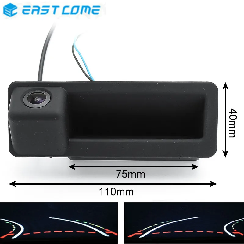 

Reverse Camera Trajectory Tracks 1080P Trunk Handle Car Rear View Camera For BMW 3 Series 5 Series X5 X6 E46 E39