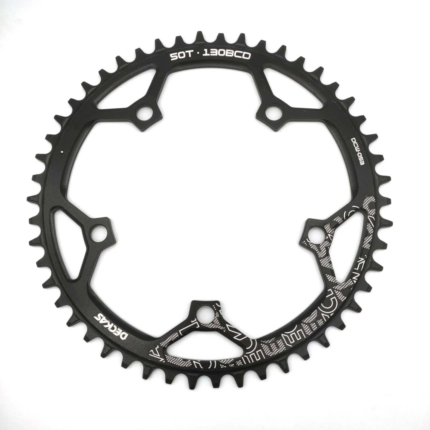 Круглая велосипедная Звездочка DECKAS 130BCD 50T/52T/54T/56T/58T MTB передняя шатун BCD 130 мм