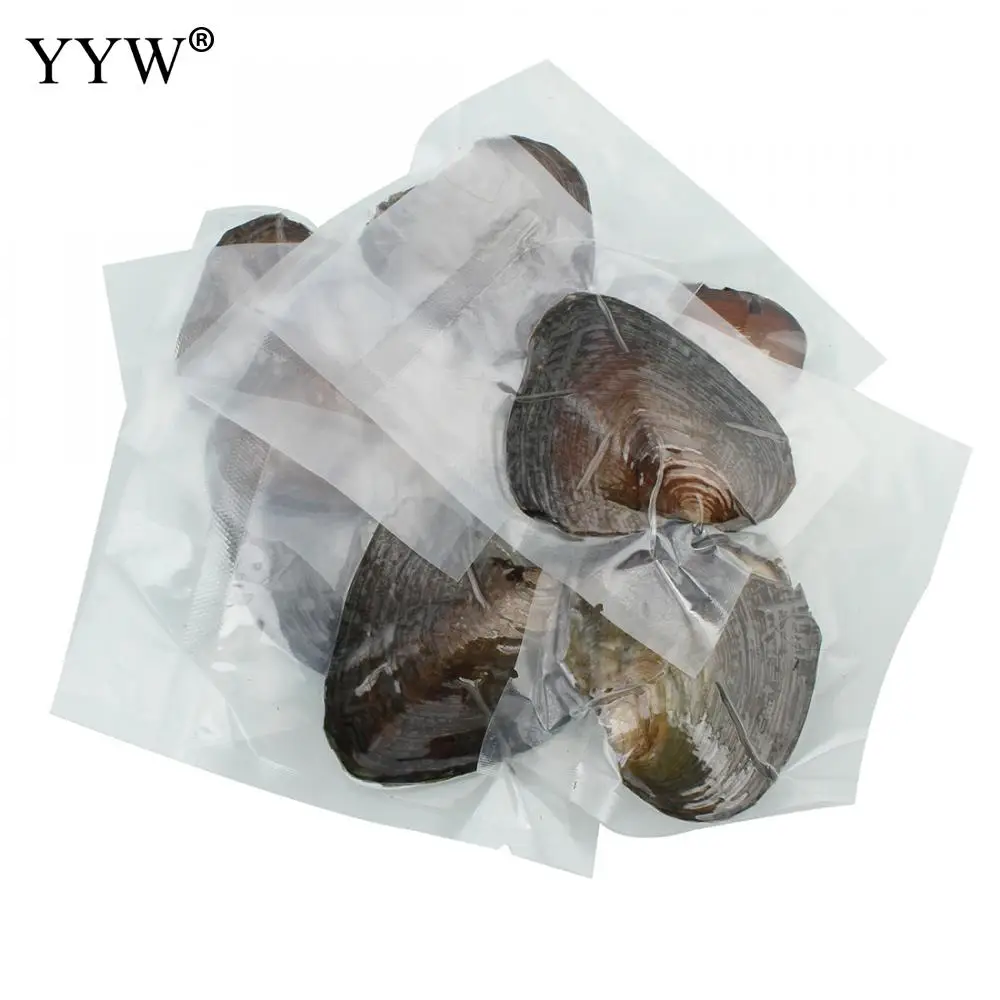 

Freshwater Cultured Love Wish Pearl Oyster Freshwater Pearl Potato 7-8mm 10pcs/Lot Freshwater Mussel Pearls Jewelry Making Diy