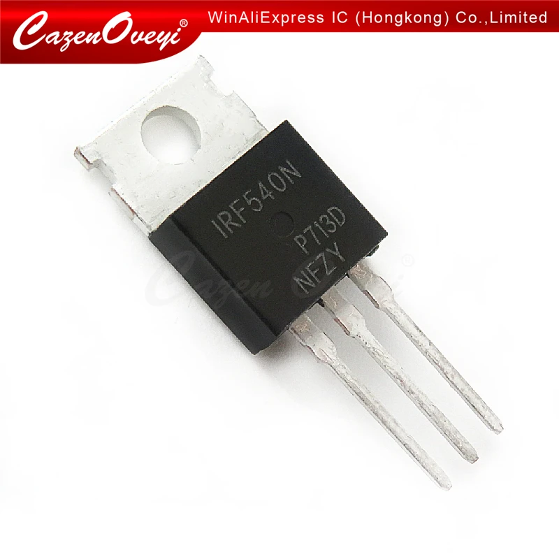 50 шт./лот IRF540NPBF IRF540N IRF540 TO-220 В наличии | Электронные компоненты и принадлежности
