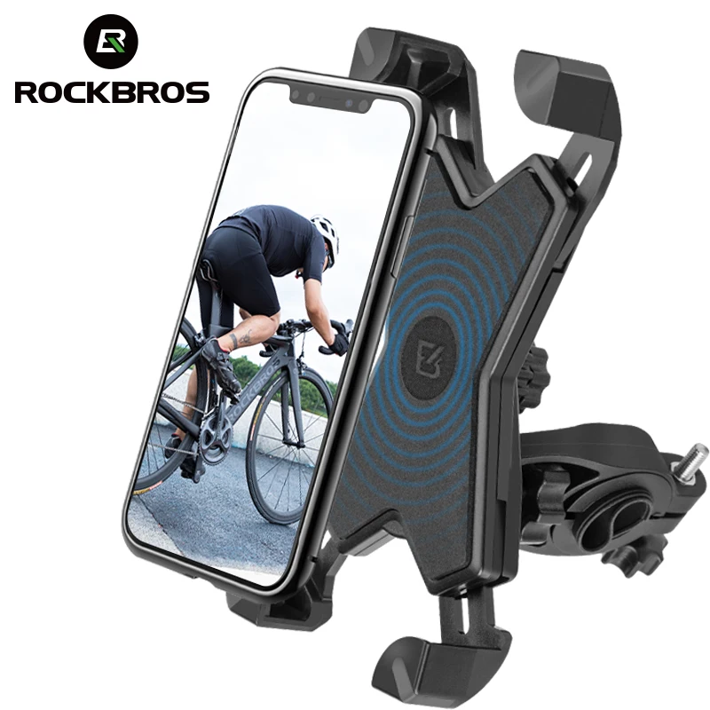 

ROCKBROS Bike Phone Holder Universal Bike Phone Stand Rotatable Bicycle Phone Holder Cycling Telephone Support Bike Accessories