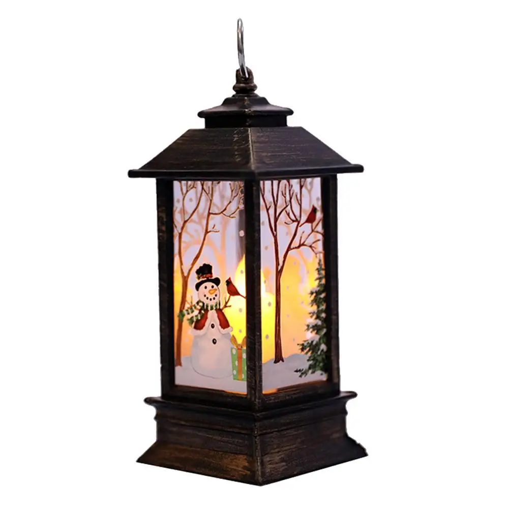 Рождественский подсвечник подвесной настольная лампа вечерние рождественские