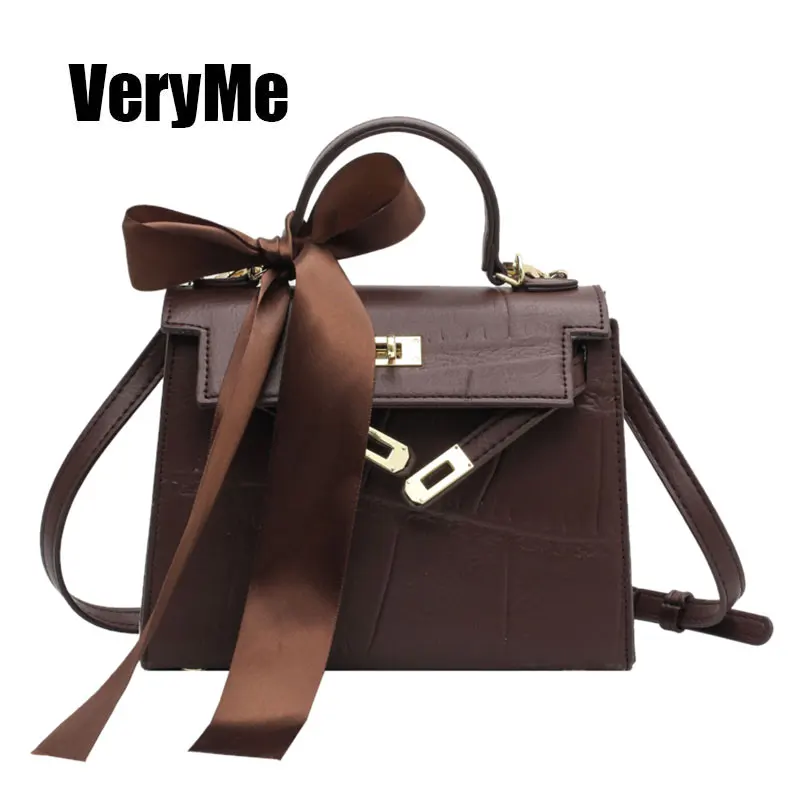 

VeryMe High Quality Elegant Ladies Shoulder Bag PU Leather Crossbody Bags For Women Luxury Designer Handbags Female sac a main