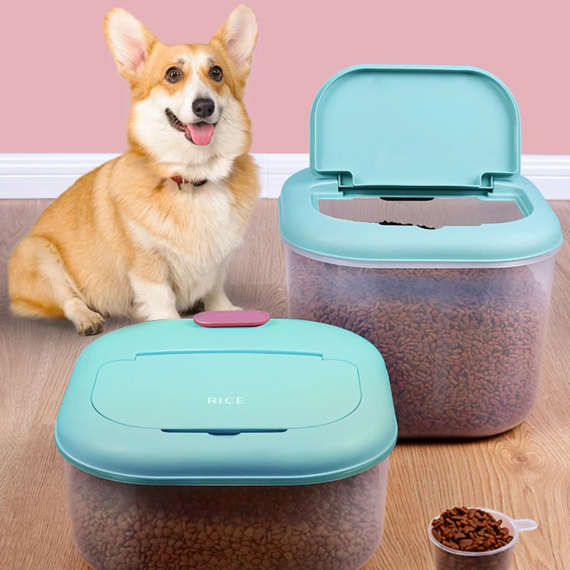 

6/10KG Rice Storage Container Rice Bucket Jar Moisture-proof Food Grain Storage Box Sealed Pet Food Store Box Kitchen Organizer