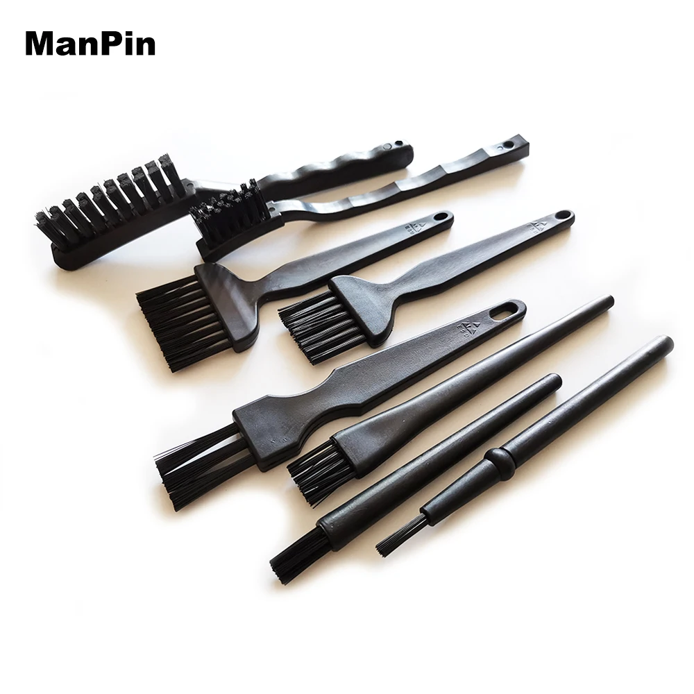 

8pcs Anti-static Brush Electronics Cleaning Tools Mobile Phone PC PCB Circuit Board Flux Paste BGA Repair Keyboard Dust Remove