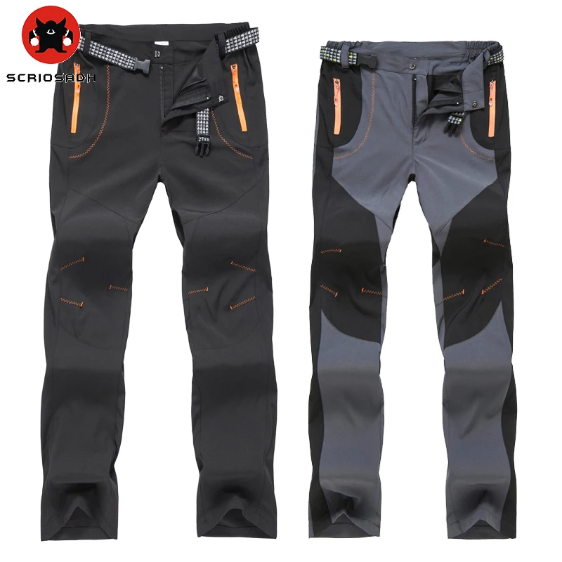 

Брюки мужские быстросохнущие, спортивные дышащие Стрейчевые штаны для активного отдыха, походов, рыбалки, лето-осень