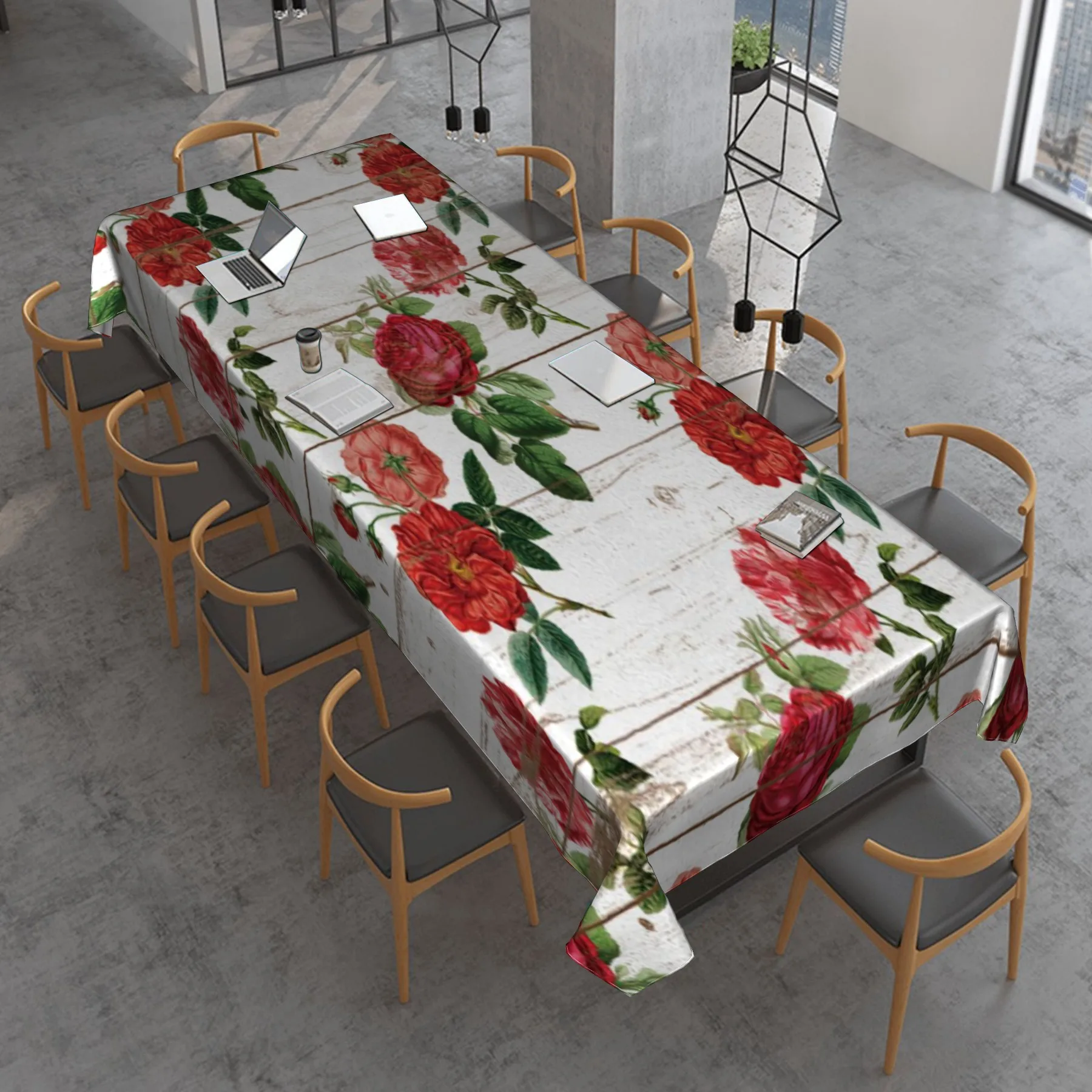 

Printed rectangular tablecloth anti-fouling tablecloth table decorations and accessories. Tablecloth Home Textile Park