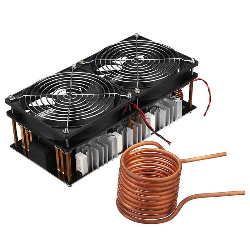 GTBL 12-48V 2500W ZVS Induction Heater Heating PCB Board Module Flyback Driver with Pump for Car Industry | Инструменты
