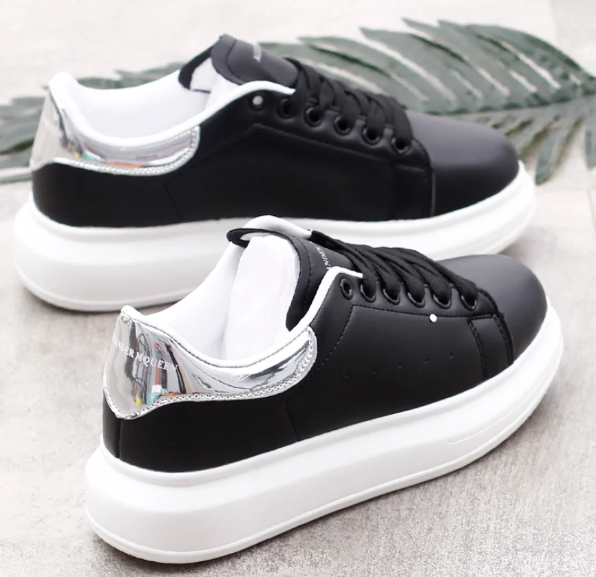 

women causal shoes pring brand Spring Designer Wedges White sneakers platform Tenis Feminino Trainers Mcqueens female walking