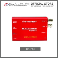 devicewell ud1001 mini converter sdi in to sdi out uvcuac tf card upgreade usb 5v power live companion sdi video converters