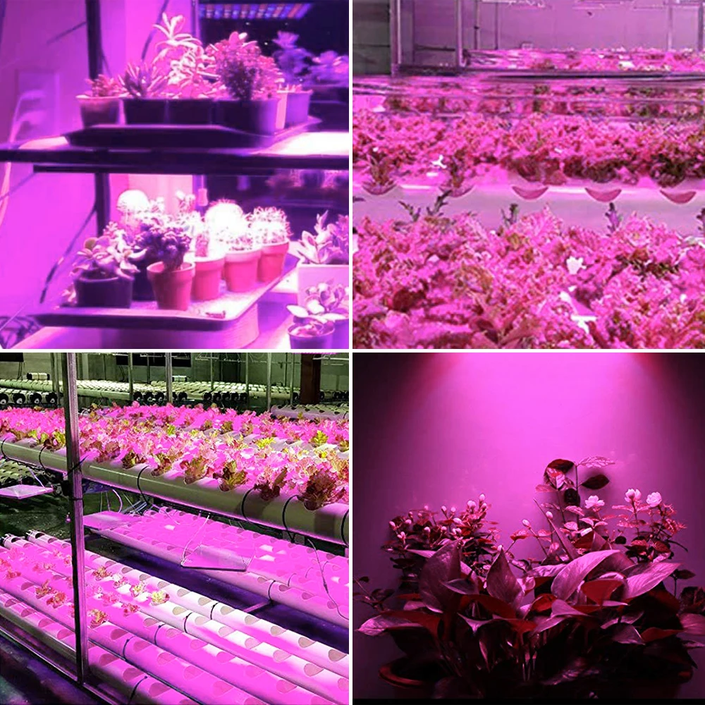 Светодиодная ультратонкая лампа для выращивания растений 225 светодиодов | Дом и